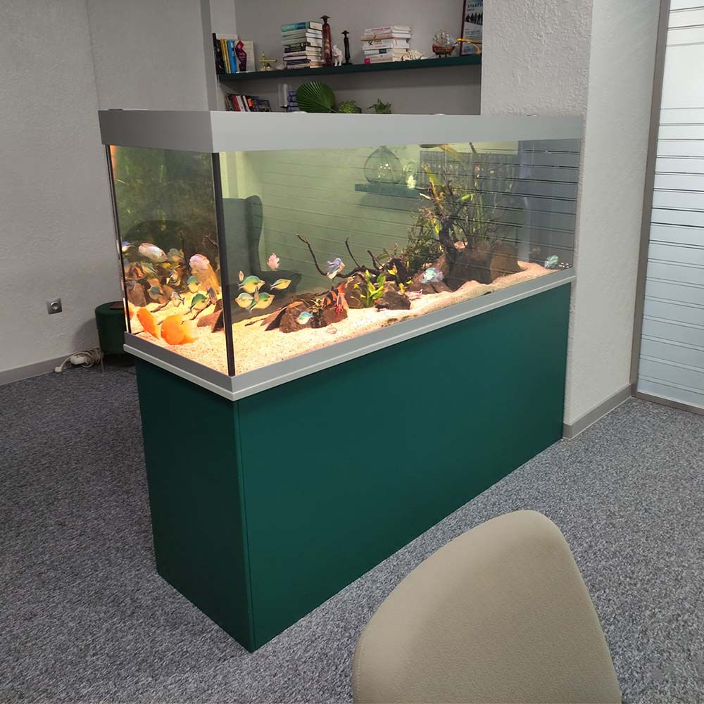 аквариум в комнате переговоров